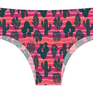 Cheek Boss Valentines Desert Cacti Cheeky Panty XL